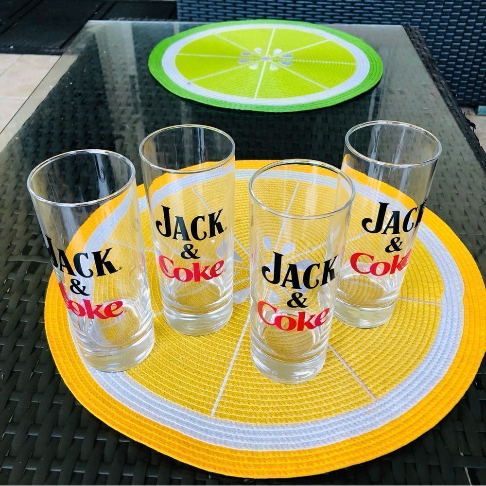 Jack Daniels Glass Set/4